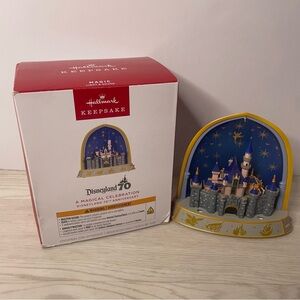 Hallmark Keepsake Disneyland 70th Anniversary 2025 Ornament with Light & Sound